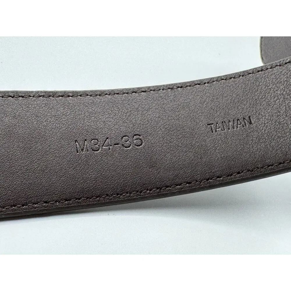 Men’s Mossy Oak Medium 34-36 Green Black Leather Camo Canvas Belt